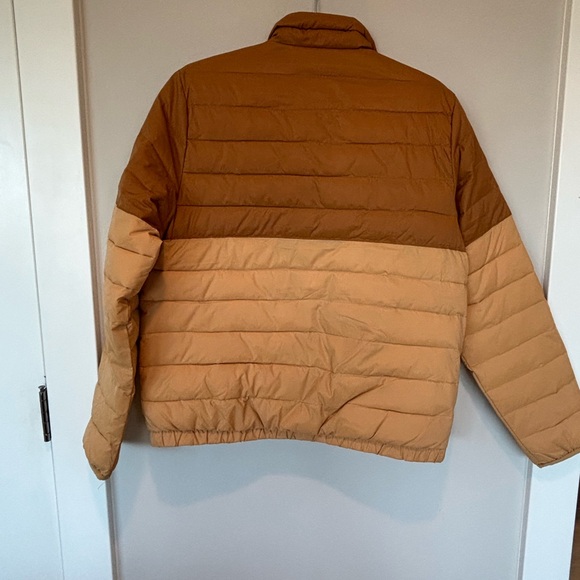 NWT Billabong Tan Puffer Jacket Medium - Picture 4 of 8